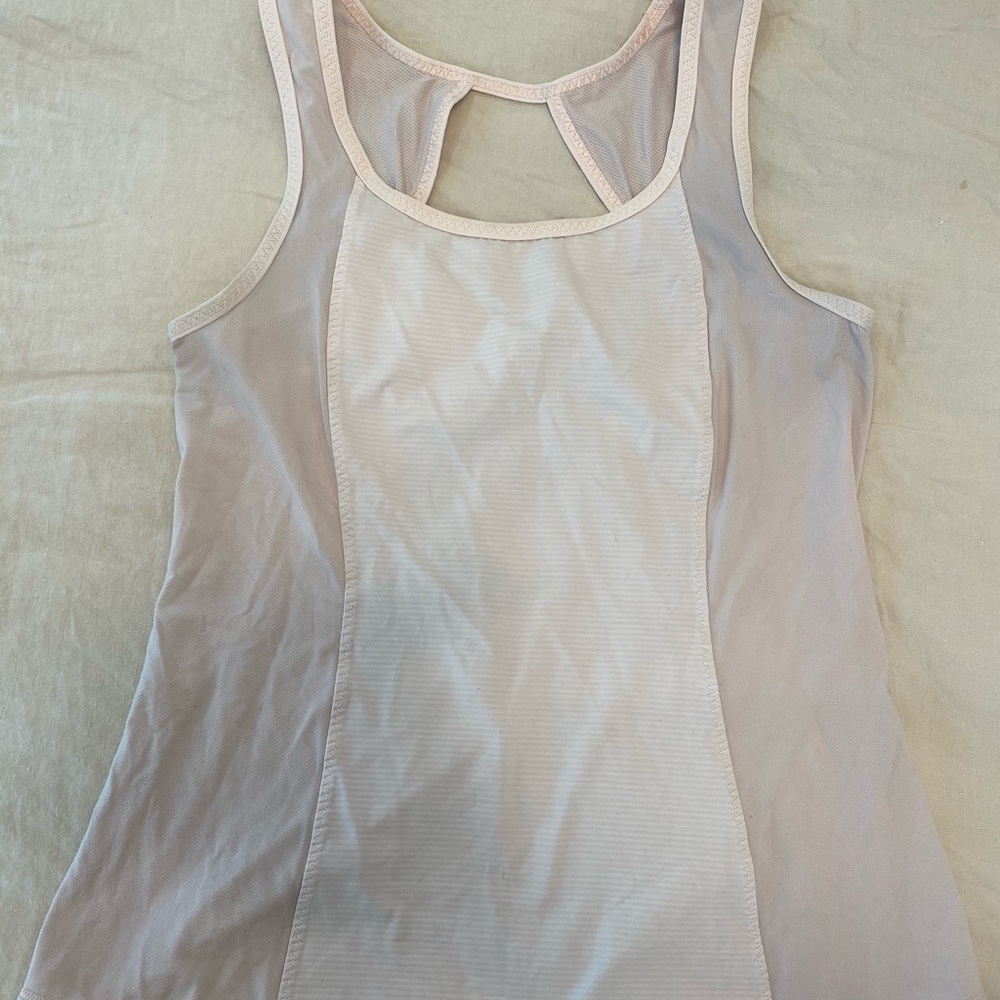 Lululemon Blush Open Back Top